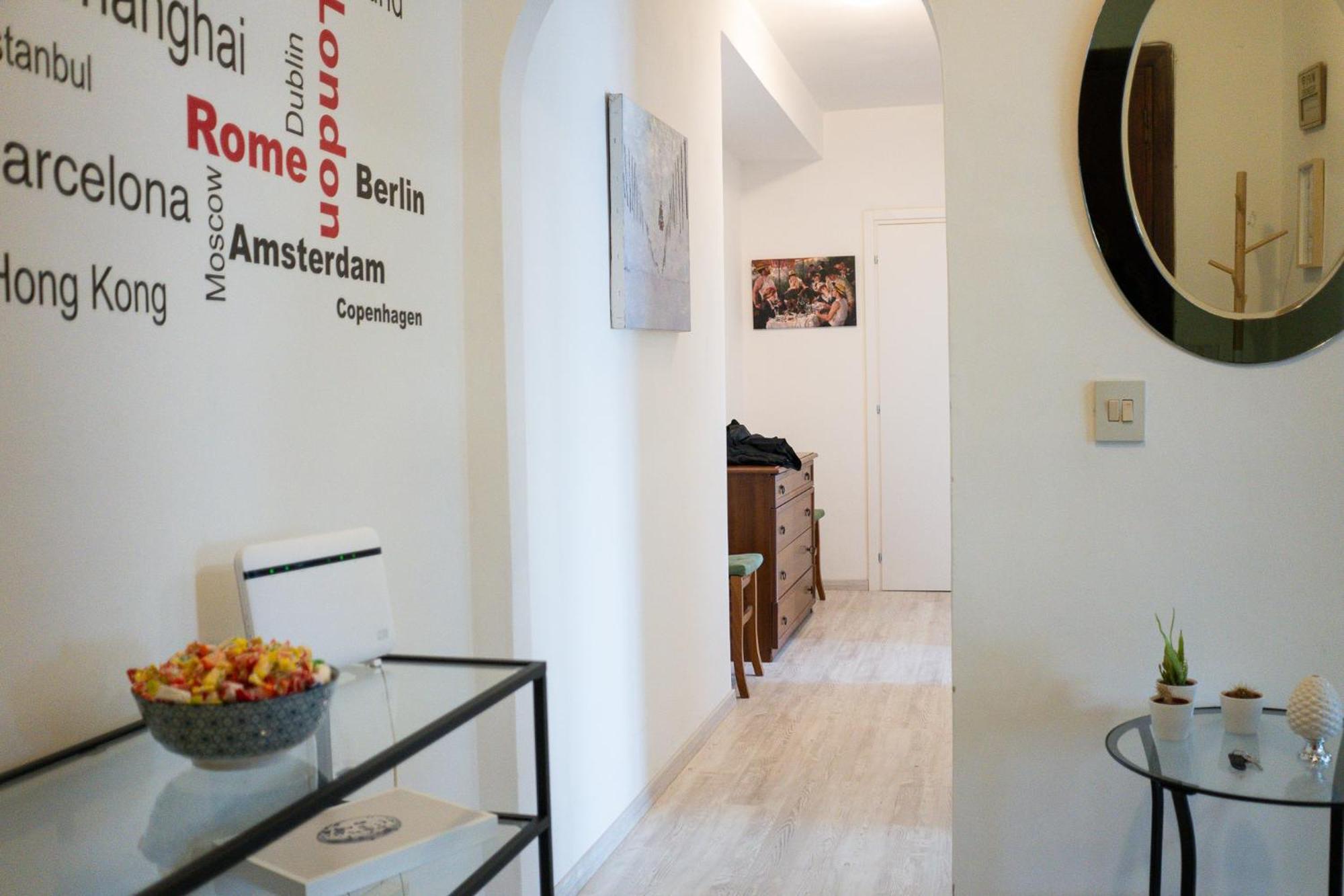 Nonna Pina Guest House Moderno Appartamento Vicino Metro AWifi,Netflix Rome Buitenkant foto